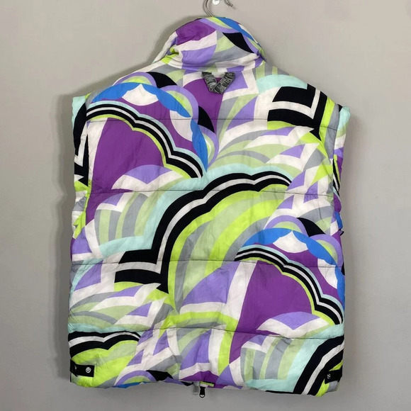 NWOT Free People FP Movement In A Bubble Patterned Puffer Vest Women's XS Active - Picture 11 of 16